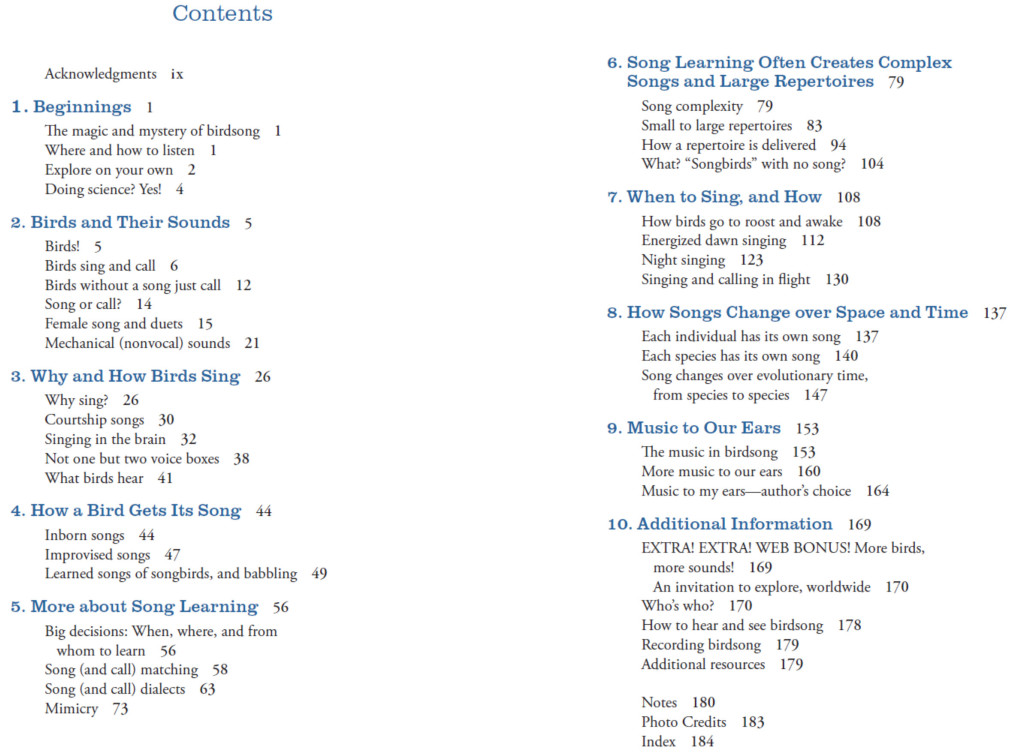 Curuious--Table of Contents
